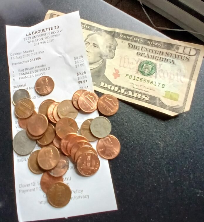 Monedas de Estados Unidos.